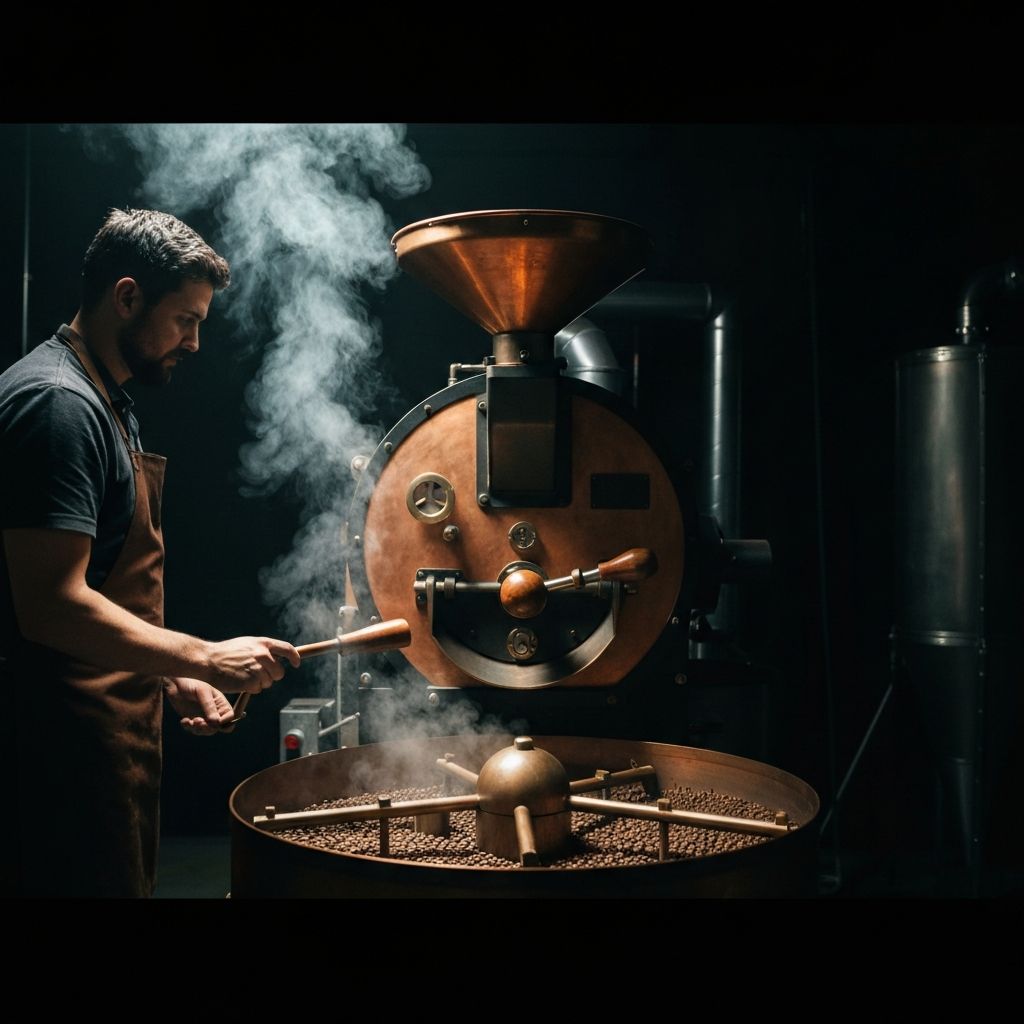 Coffee roasting process